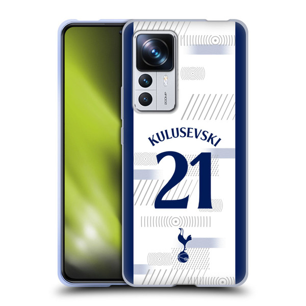 Tottenham Hotspur F.C. 2023/24 Players Dejan Kulusevski Soft Gel Case for Xiaomi 12T Pro