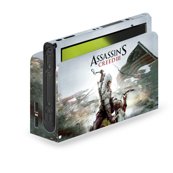 Assassin's Creed III Graphics Game Cover Vinyl Sticker Skin Decal Cover for Nintendo Switch OLED