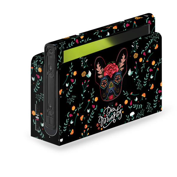 Klaudia Senator French Bulldog Day Of The Dead Vinyl Sticker Skin Decal Cover for Nintendo Switch OLED Bundle