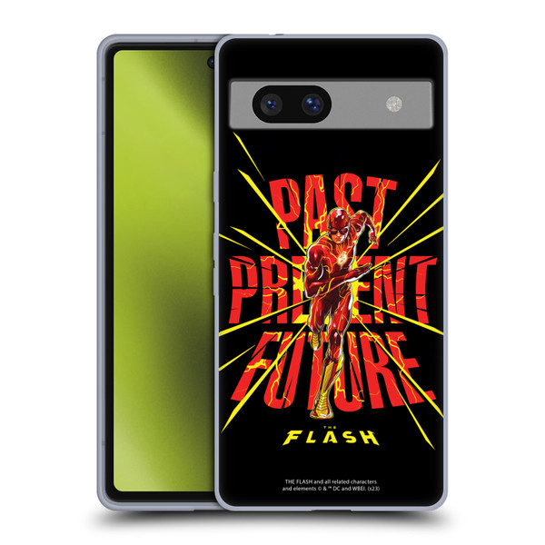The Flash 2023 Graphics Speed Force Soft Gel Case for Google Pixel 7a
