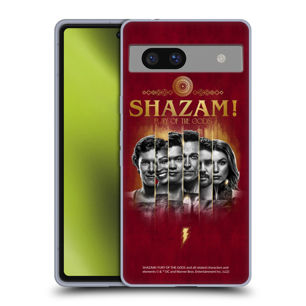 Shazam!: Fury Of The Gods Graphics Poster Soft Gel Case for Google Pixel 7a