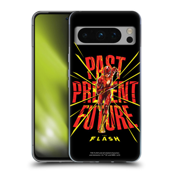 The Flash 2023 Graphics Speed Force Soft Gel Case for Google Pixel 8 Pro