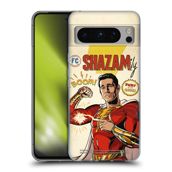 Shazam!: Fury Of The Gods Graphics Comic Soft Gel Case for Google Pixel 8 Pro