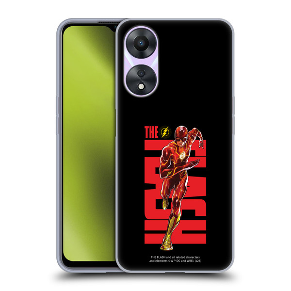 The Flash 2023 Graphics Barry Allen Soft Gel Case for OPPO A78 5G