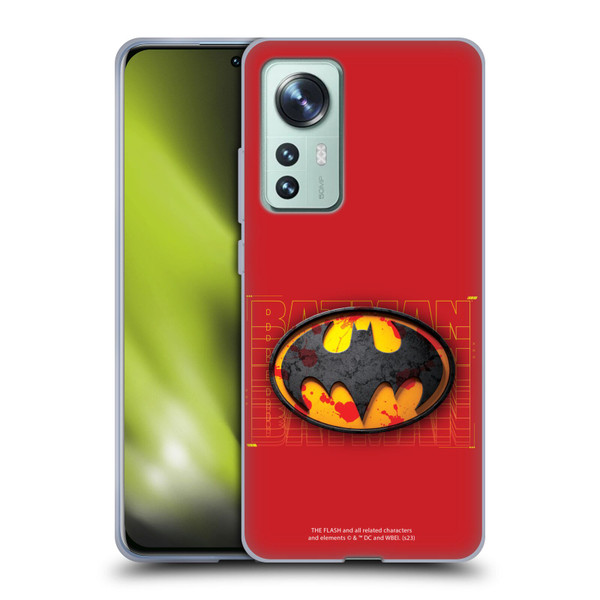 The Flash 2023 Graphics Batman Logo Soft Gel Case for Xiaomi 12