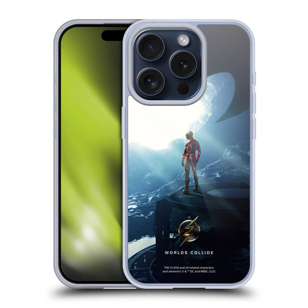 The Flash 2023 Poster Key Art Soft Gel Case for Apple iPhone 15 Pro & MagSafe