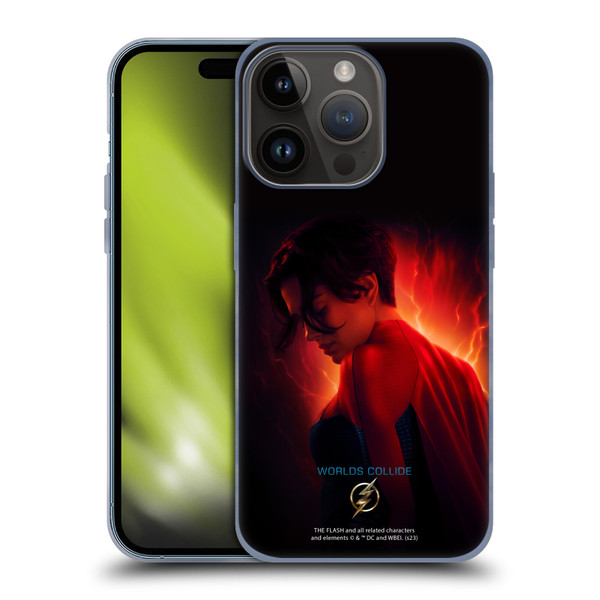 The Flash 2023 Poster Supergirl Soft Gel Case for Apple iPhone 15 Pro