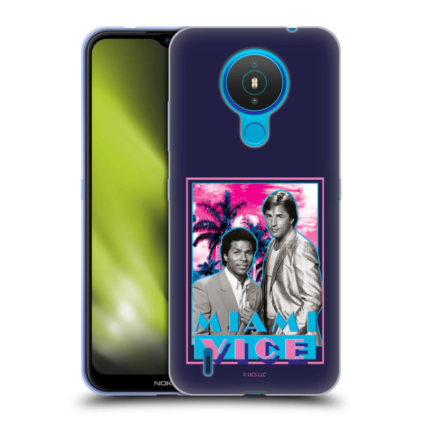 Miami Vice Art Gotchya Soft Gel Case for Nokia 1.4