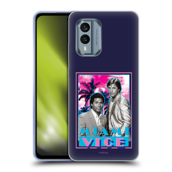 Miami Vice Art Gotchya Soft Gel Case for Nokia X30