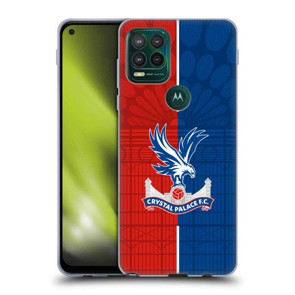 Crystal Palace FC 2023/24 Crest Kit Home Soft Gel Case for Motorola Moto G Stylus 5G 2021