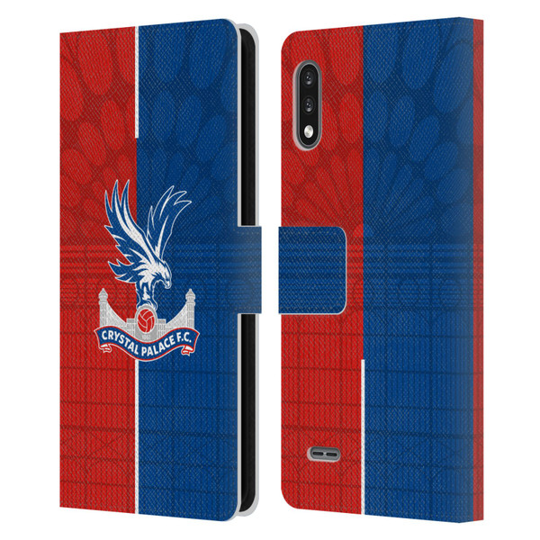 Crystal Palace FC 2023/24 Crest Kit Home Leather Book Wallet Case Cover For LG K22