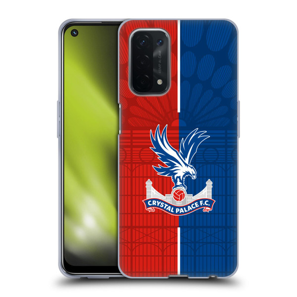 Crystal Palace FC 2023/24 Crest Kit Home Soft Gel Case for OPPO A54 5G