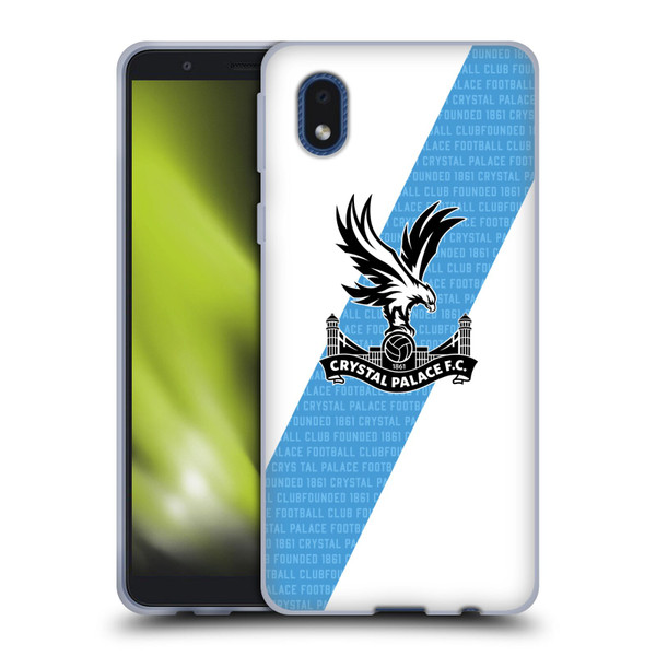 Crystal Palace FC 2023/24 Crest Kit Away Soft Gel Case for Samsung Galaxy A01 Core (2020)