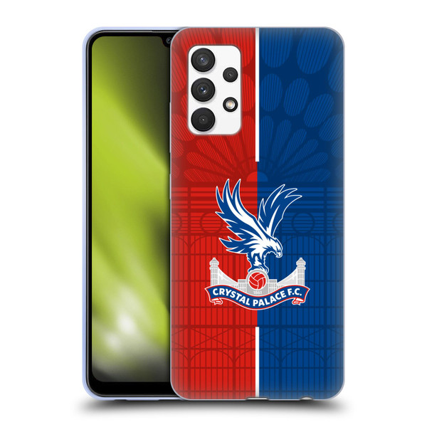 Crystal Palace FC 2023/24 Crest Kit Home Soft Gel Case for Samsung Galaxy A32 (2021)