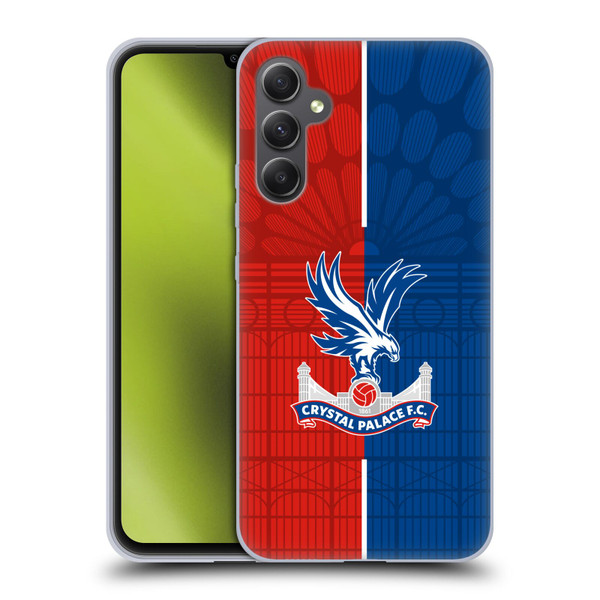 Crystal Palace FC 2023/24 Crest Kit Home Soft Gel Case for Samsung Galaxy A34 5G