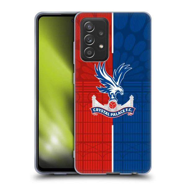Crystal Palace FC 2023/24 Crest Kit Home Soft Gel Case for Samsung Galaxy A52 / A52s / 5G (2021)