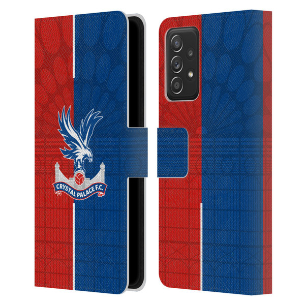 Crystal Palace FC 2023/24 Crest Kit Home Leather Book Wallet Case Cover For Samsung Galaxy A52 / A52s / 5G (2021)