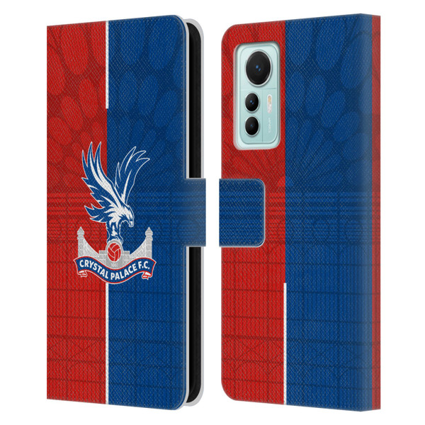 Crystal Palace FC 2023/24 Crest Kit Home Leather Book Wallet Case Cover For Xiaomi 12 Lite