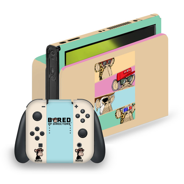 Bored of Directors Art Group Vinyl Sticker Skin Decal Cover for Nintendo Switch OLED