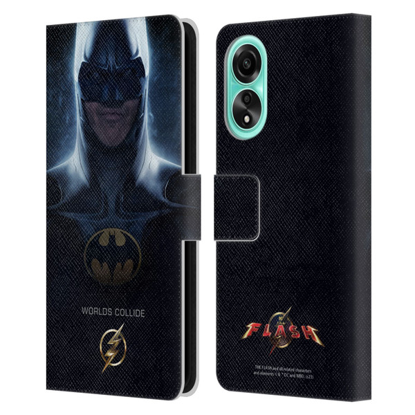 The Flash 2023 Poster Batman Leather Book Wallet Case Cover For OPPO A78 4G