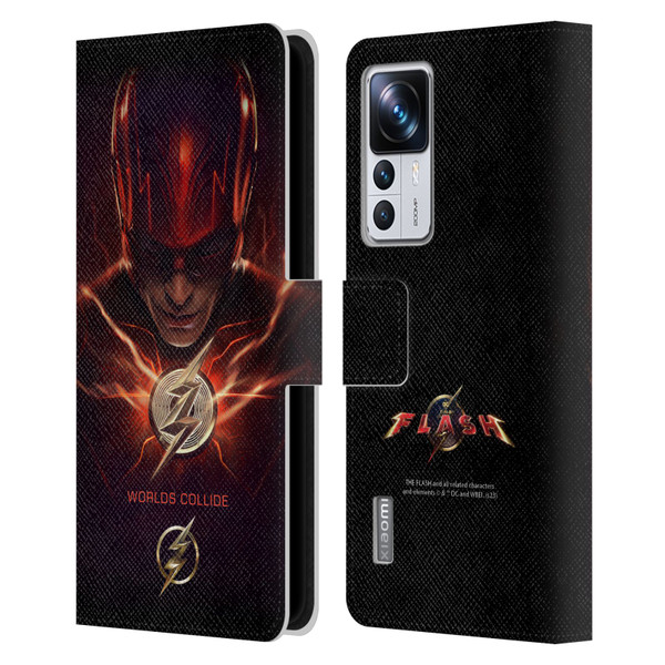 The Flash 2023 Poster Barry Allen Leather Book Wallet Case Cover For Xiaomi 12T Pro