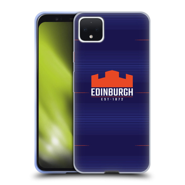 Edinburgh Rugby 2023/24 Crest Kit Home Soft Gel Case for Google Pixel 4 XL