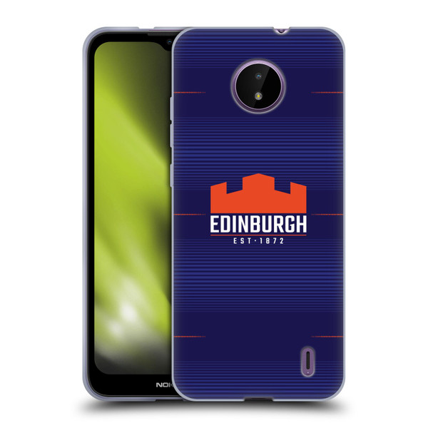 Edinburgh Rugby 2023/24 Crest Kit Home Soft Gel Case for Nokia C10 / C20