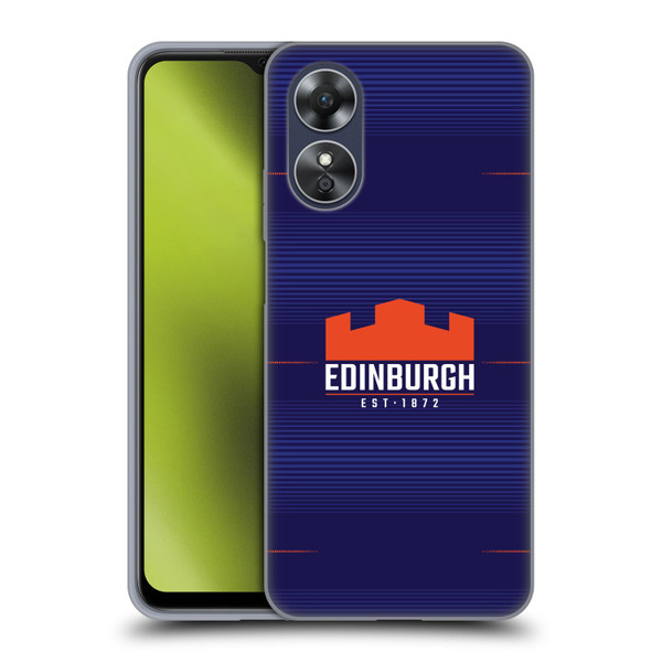 Edinburgh Rugby 2023/24 Crest Kit Home Soft Gel Case for OPPO A17