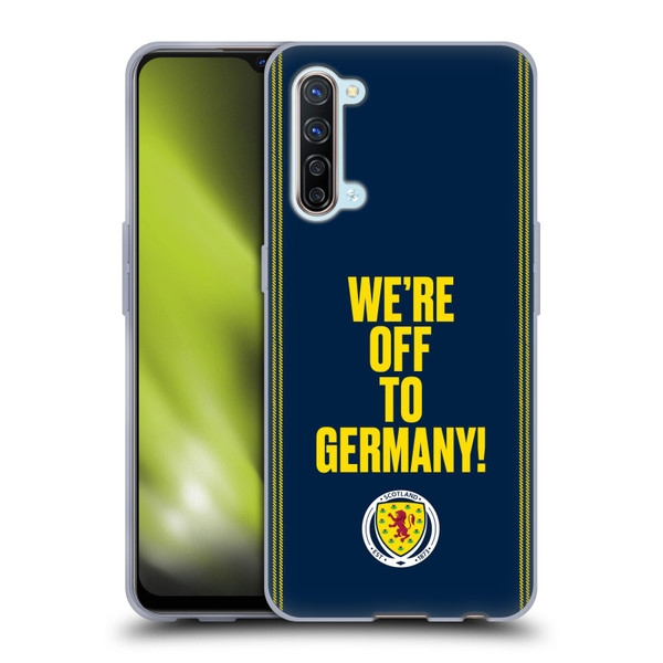 Scotland National Football Team Graphics We're Off To Germany Soft Gel Case for OPPO Find X2 Lite 5G
