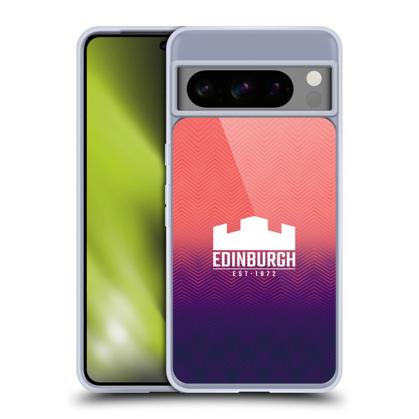 Edinburgh Rugby Graphic Art Training Soft Gel Case for Google Pixel 8 Pro