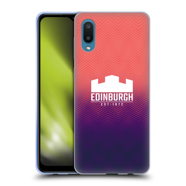 Edinburgh Rugby Graphic Art Training Soft Gel Case for Samsung Galaxy A02/M02 (2021)