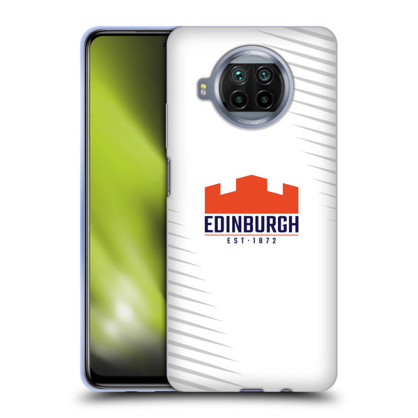 Edinburgh Rugby Graphic Art White Logo Soft Gel Case for Xiaomi Mi 10T Lite 5G
