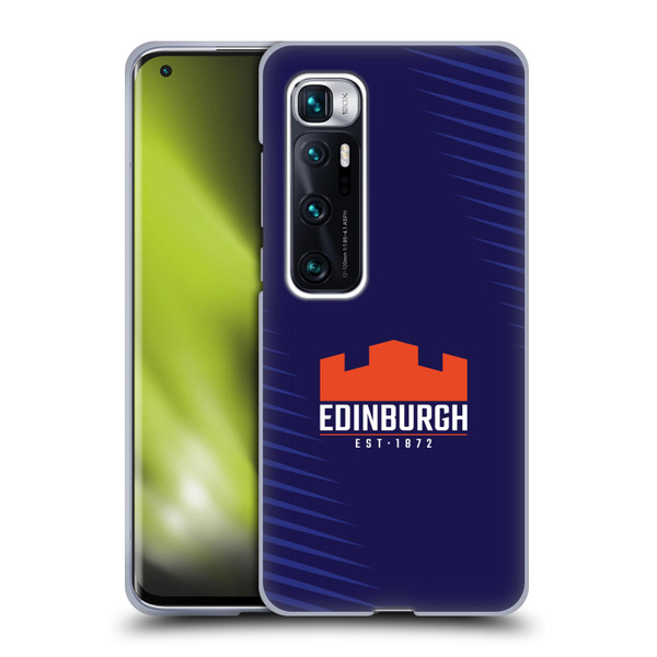 Edinburgh Rugby Graphic Art Blue Logo Soft Gel Case for Xiaomi Mi 10 Ultra 5G