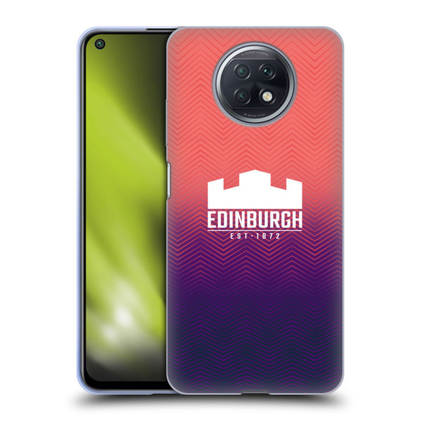 Edinburgh Rugby Graphic Art Training Soft Gel Case for Xiaomi Redmi Note 9T 5G