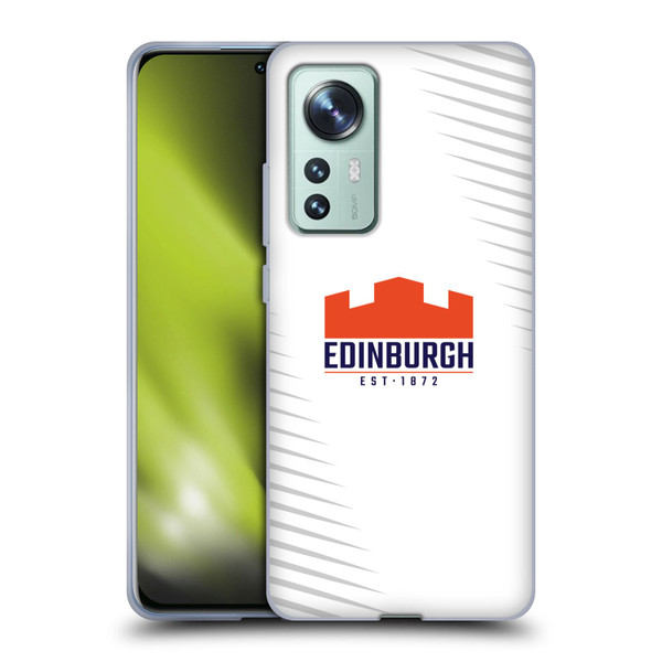 Edinburgh Rugby Graphic Art White Logo Soft Gel Case for Xiaomi 12