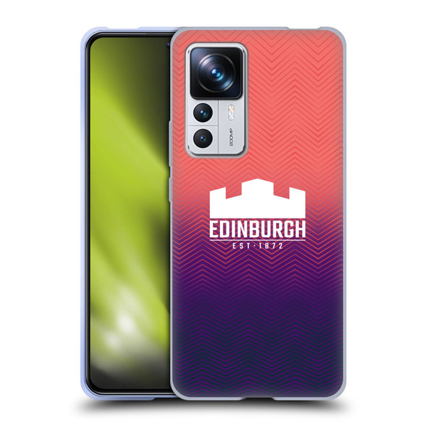 Edinburgh Rugby Graphic Art Training Soft Gel Case for Xiaomi 12T Pro
