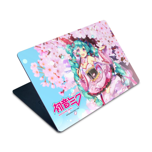 Hatsune Miku Graphics Sakura Vinyl Sticker Skin Decal Cover for Apple MacBook Air 15" M2 2023 