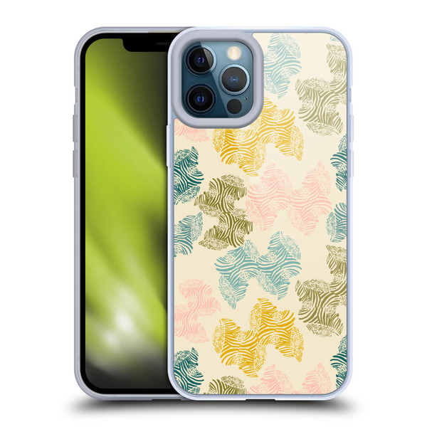 Gabriela Thomeu Art Zebra Green Soft Gel Case for Apple iPhone 12 Pro Max