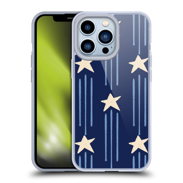 Gabriela Thomeu Art Big Dark Star Soft Gel Case for Apple iPhone 13 Pro