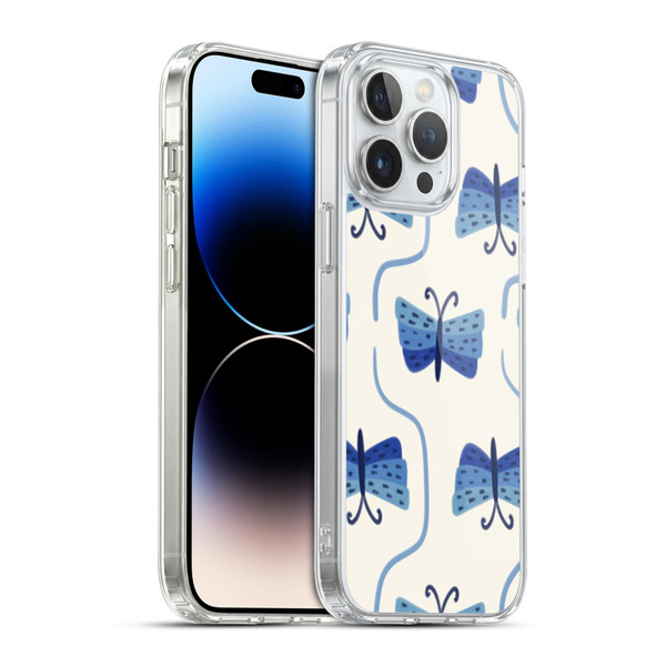 Gabriela Thomeu Art Butterfly Soft Gel Case for Apple iPhone 14 Pro Max & MagSafe
