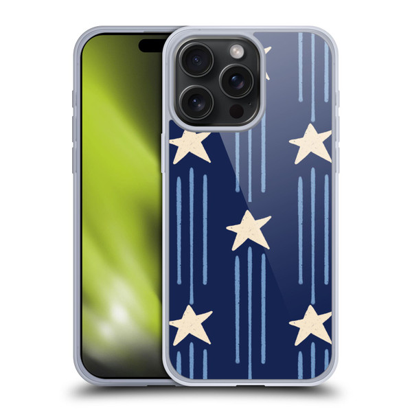 Gabriela Thomeu Art Big Dark Star Soft Gel Case for Apple iPhone 15 Pro Max