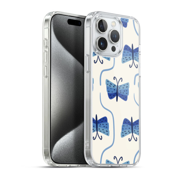 Gabriela Thomeu Art Butterfly Soft Gel Case for Apple iPhone 15 Pro Max & MagSafe