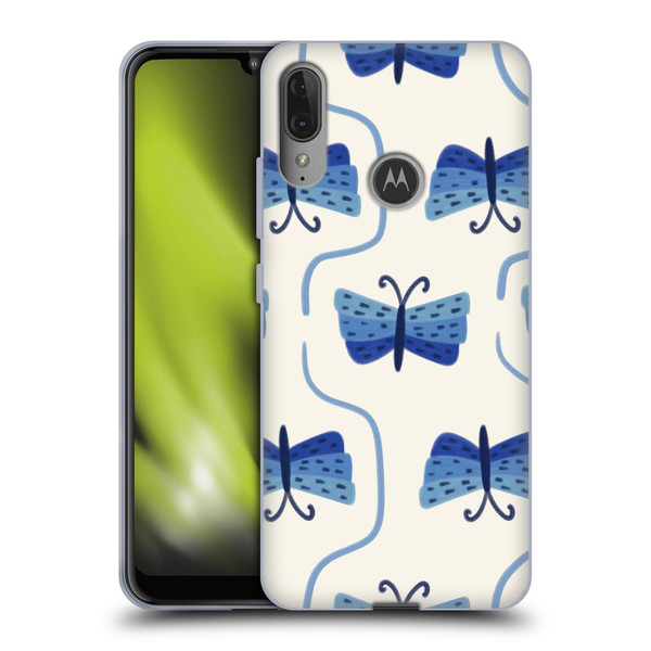 Gabriela Thomeu Art Butterfly Soft Gel Case for Motorola Moto E6 Plus