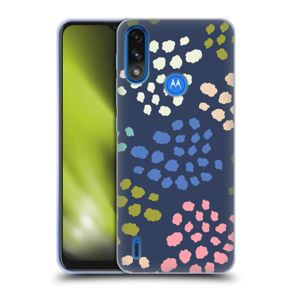 Gabriela Thomeu Art Colorful Spots Soft Gel Case for Motorola Moto E7 Power / Moto E7i Power
