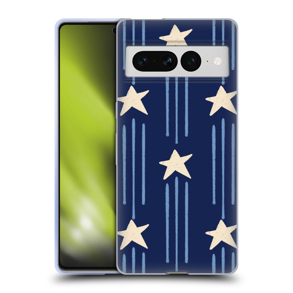 Gabriela Thomeu Art Big Dark Star Soft Gel Case for Google Pixel 7 Pro