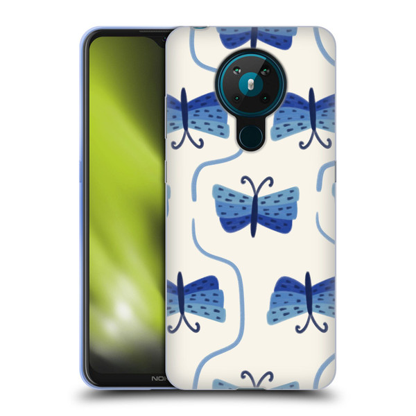 Gabriela Thomeu Art Butterfly Soft Gel Case for Nokia 5.3