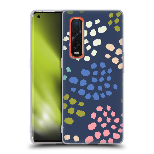 Gabriela Thomeu Art Colorful Spots Soft Gel Case for OPPO Find X2 Pro 5G
