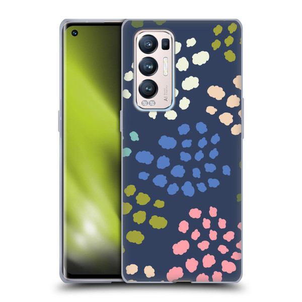 Gabriela Thomeu Art Colorful Spots Soft Gel Case for OPPO Find X3 Neo / Reno5 Pro+ 5G