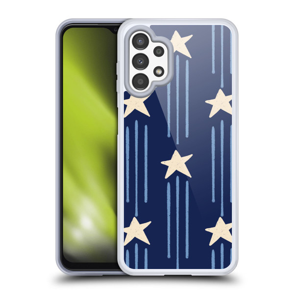 Gabriela Thomeu Art Big Dark Star Soft Gel Case for Samsung Galaxy A13 (2022)