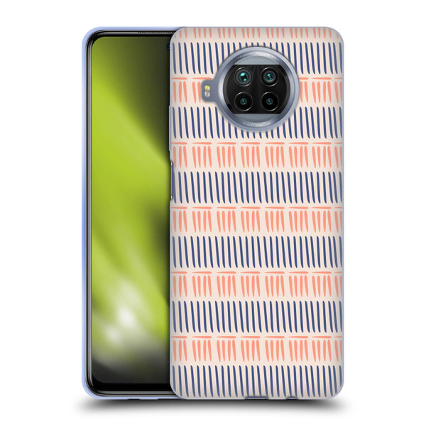 Gabriela Thomeu Art Blue And Pink Lines Soft Gel Case for Xiaomi Mi 10T Lite 5G